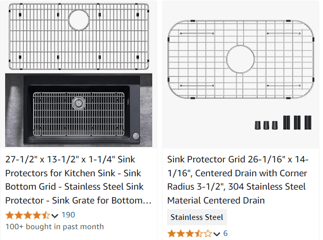 Enhance Your Kitchen with a Stainless Steel Sink Grid