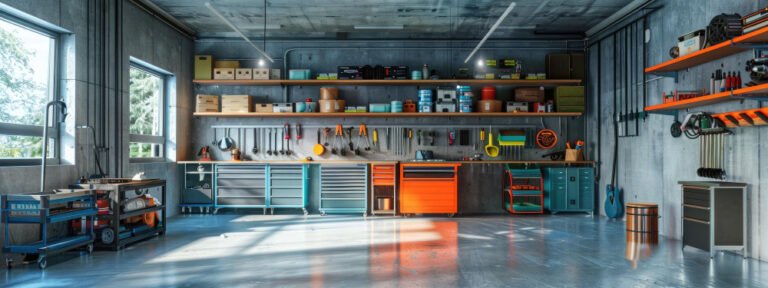 custom garage storage cabinets
